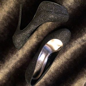 Baker Glitter Heels. Sz 8
